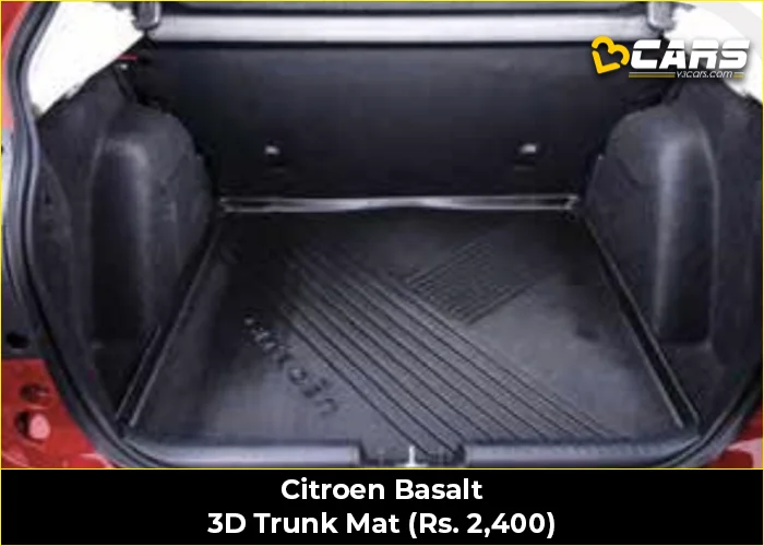 Citroen Basalt 3D Trunk Mat (Rs. 2,400)