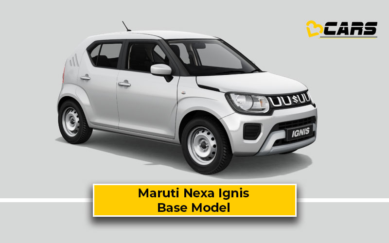 Maruti Nexa Ignis Base Model Price, Features, Dimensions, Engine Specs