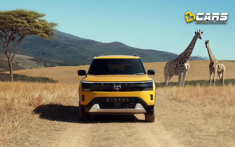 2025 Tata Sierra Front Exterior Design