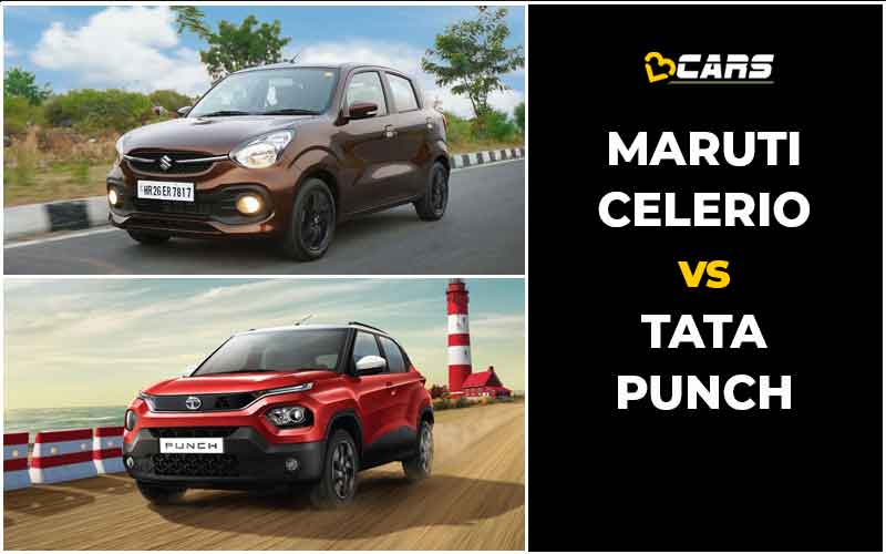 Maruti Suzuki Celerio vs Tata Punch