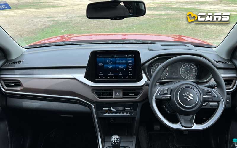 maruti brezza facelift interior review features usability