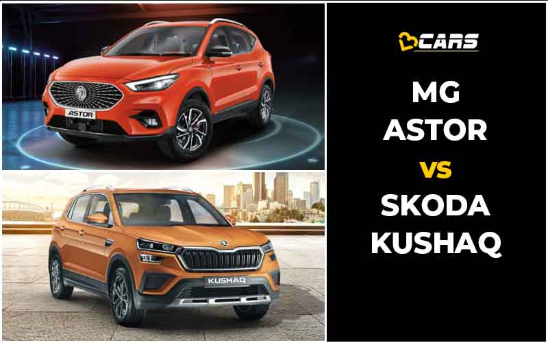 MG Astor Vs Skoda Kushaq