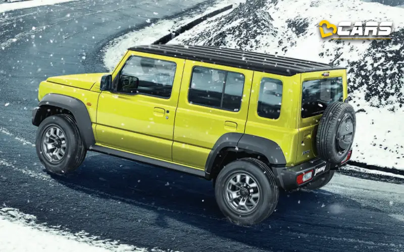 Maruti suzuki jimny 5 door unveiled at autoexpo 2023