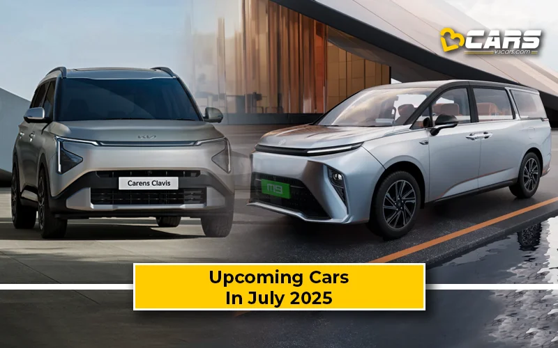 Upcoming Cars In July 2025 - Kia Carens Clavis EV And MG M9 Electric MPVs