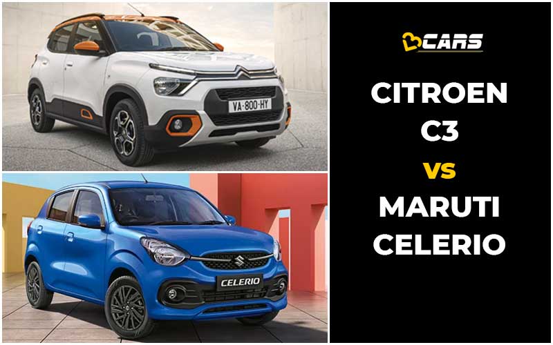 Citroen C3 Vs Maruti Suzuki Celerio