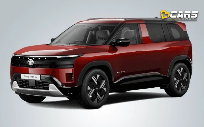 Tata Sierra Red Colour