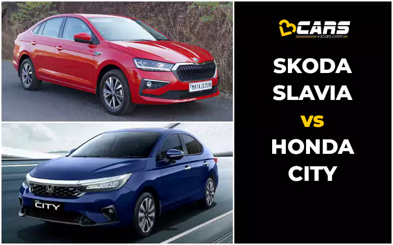 Skoda Slavia Vs Honda City