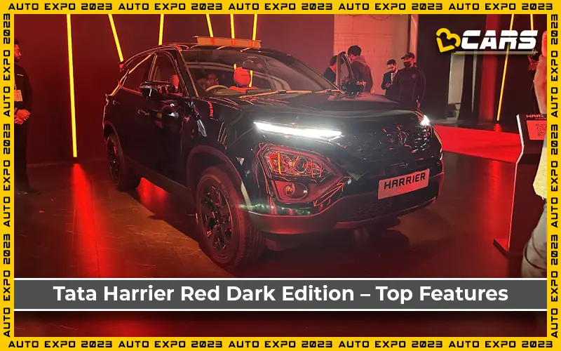 Tata Harrier Red Dark Edition