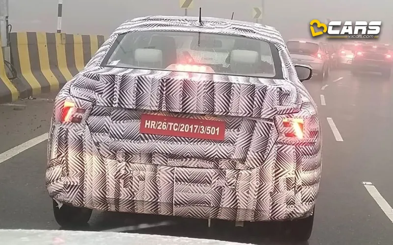 New maruti suzuki dzire spied testing launch in 2025