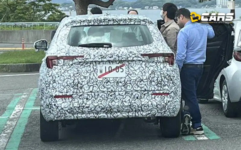 Production ready honda elevate spotted on test