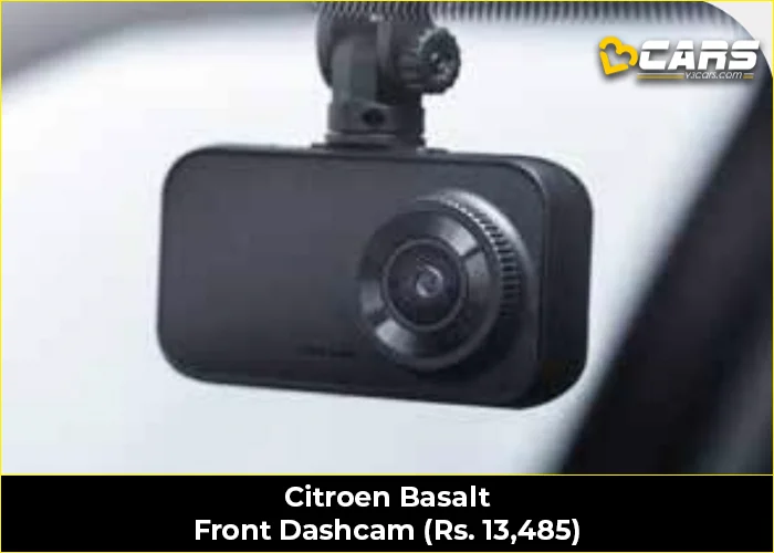 Citroen Basalt Front Dashcam (Rs. 13,485)