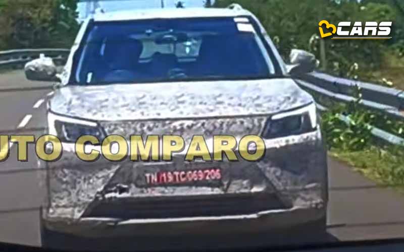 2023 mahindra xuv400 electric spied