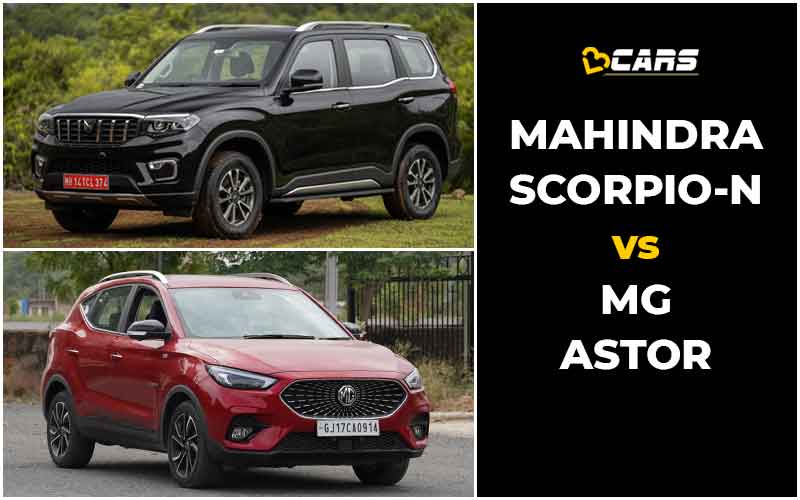 Mahindra Scorpio Vs MG Astor