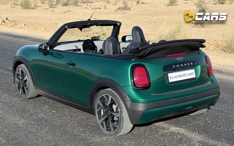 Mini Cooper S Convertible Rear Exterior Design