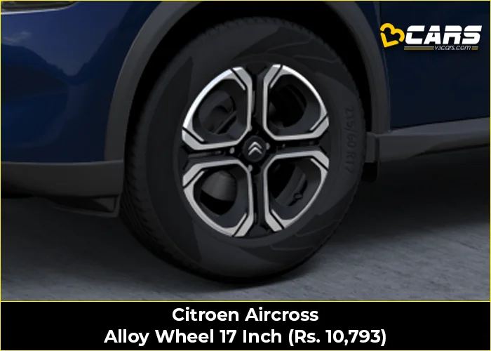 Citroen Aircross Alloy Wheel 17 Inch (Rs. 10,793)
