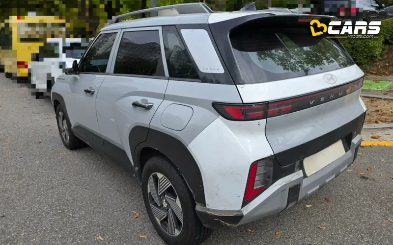 New hyundai venue 2026 spied undisguised ahead of launch