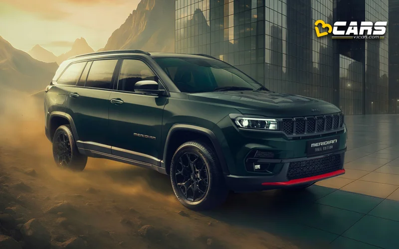 Jeep launch trail edition of compass meridian suvs