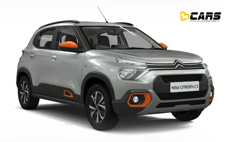 2024 citroen c3 colour options variant wise