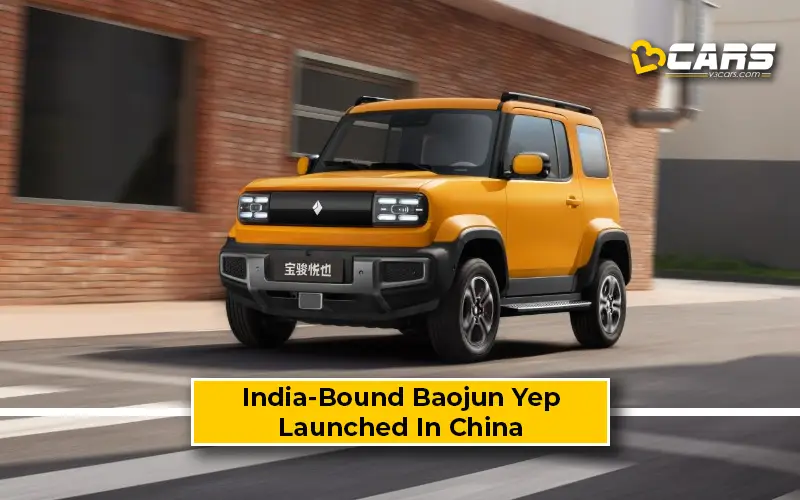 India-Bound Baojun Yep Small Electric SUV Launched In China