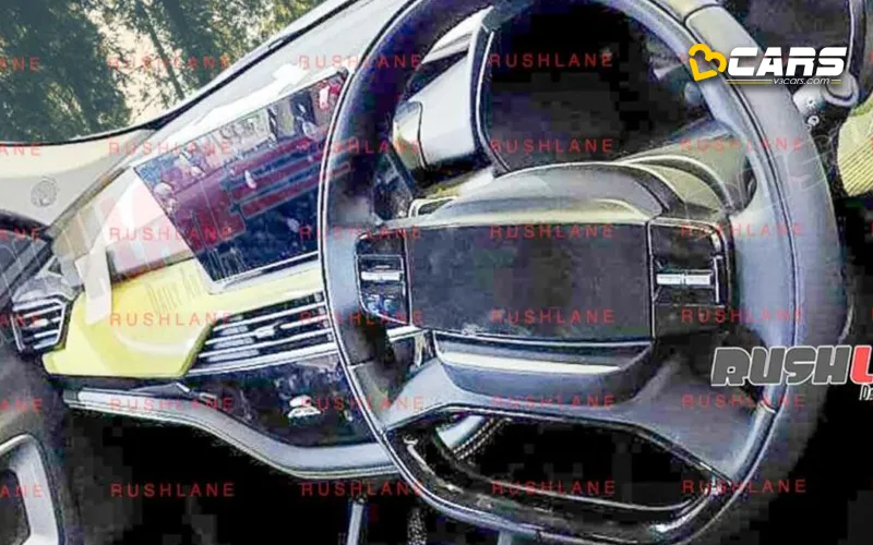 2023 tata safari facelift interior leaked