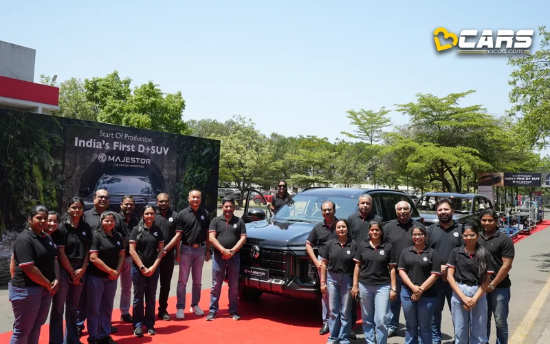 jsw mg motor majestor d plus production
