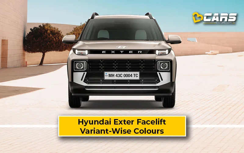 2026 Hyundai Exter – All Exterior Colour Options (Variant-Wise)
