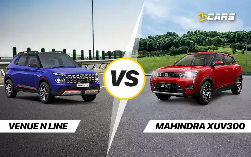 Hyundai Venue N-Line Vs Mahindra XUV300