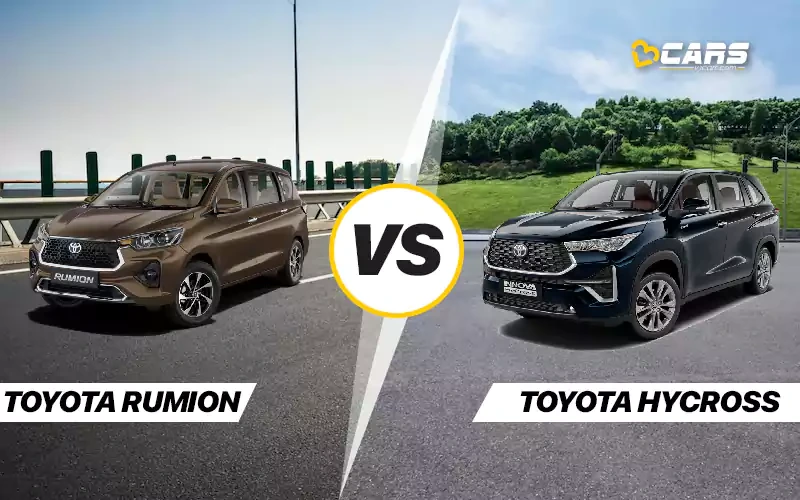 Rumion Vs Innova Hycross