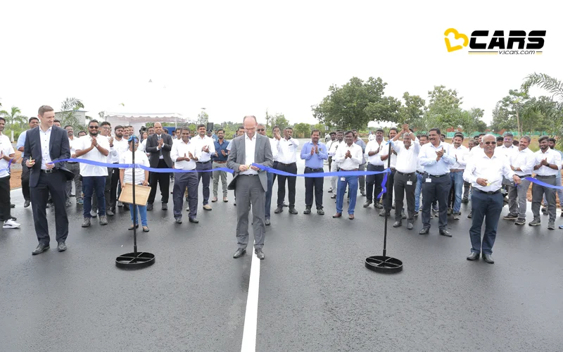 zf cvs india unveils state of the art esc test track in chennai