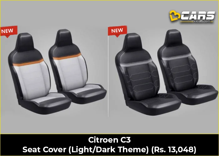 Citroen C3 Seat Cover (Light/Dark Theme) (Rs. 13,048)