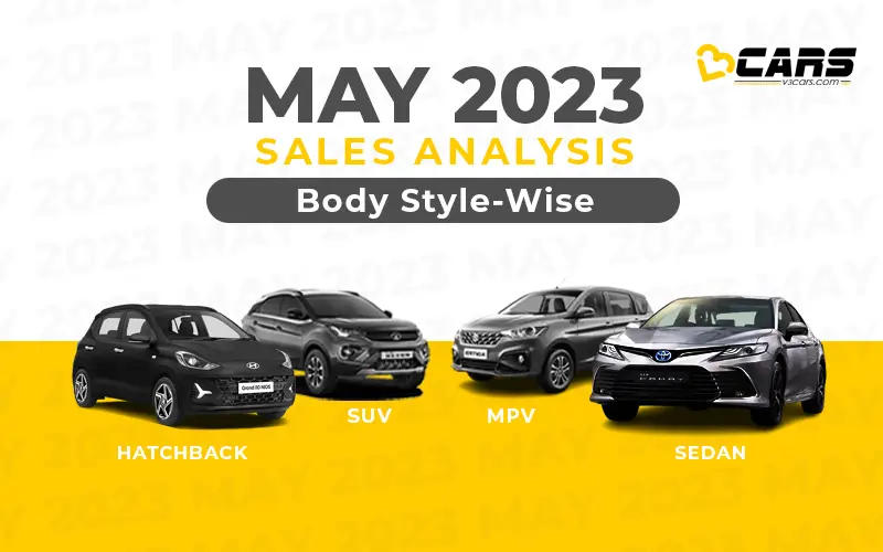 May 2023 Sales Analysis Bodystyle-wise YoY, MoM Change