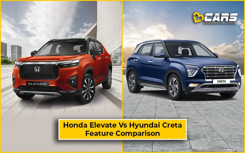 Honda Elevate Vs Hyundai Creta — Common And Unique Feature Comparison