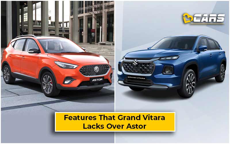 Maruti Suzuki Grand Vitara Features Lack Over MG Astor