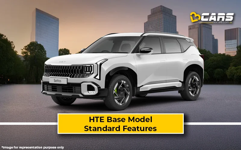 2026 Kia Seltos HTE Base Model Standard Features