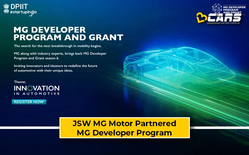 JSW MG Motor India Collaborates With DPIIT For MGDP