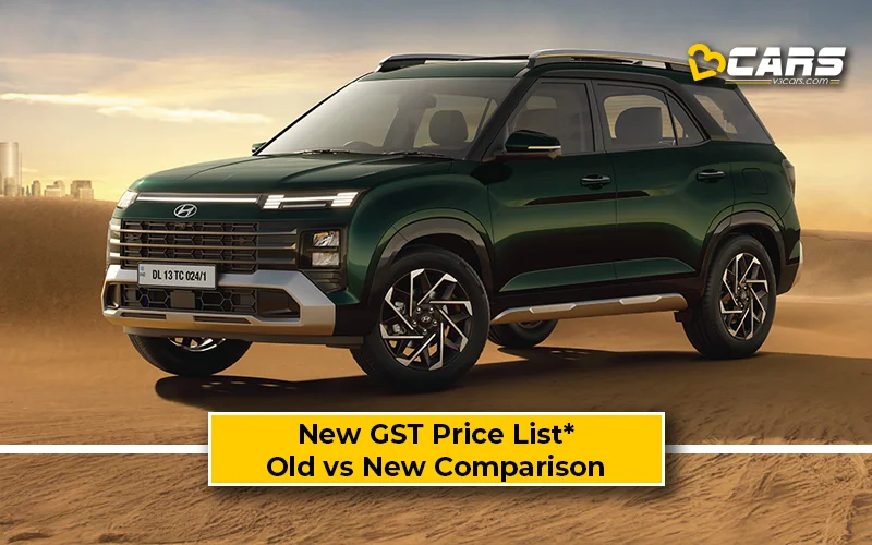 Hyundai Alcazar — New GST Rate List