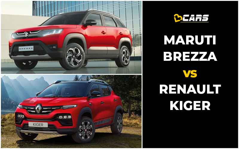 Maruti Arena Brezza Vs Renault Kiger