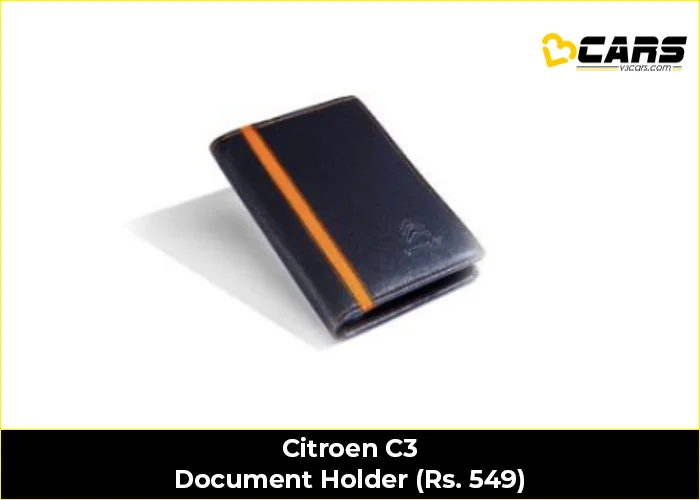 Citroen C3 Document Holder (Rs. 549)