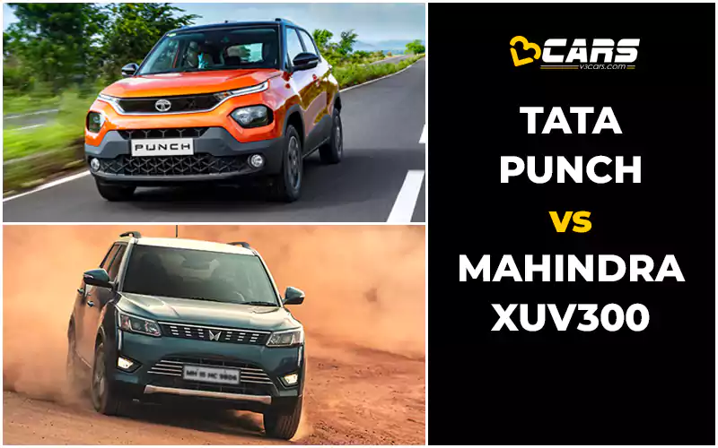 Tata Punch vs Mahindra XUV300