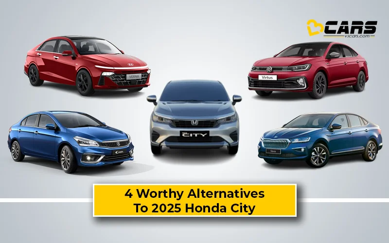 2025 Honda City Alternatives - Find Best 4 City Alternatives