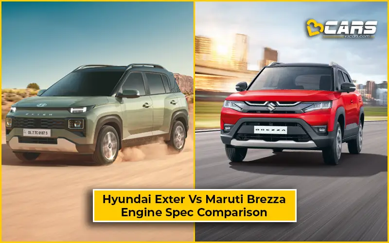 Hyundai Exter Vs Maruti Suzuki Brezza