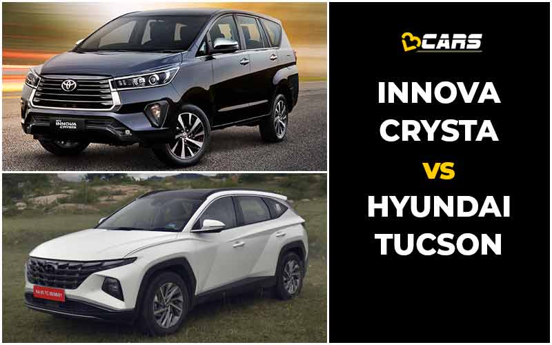 Toyota Innova Crysta Vs Hyundai Tucson