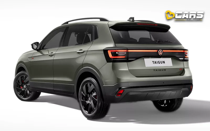 2026 Volkswagen Taigun Facelift Rear Exterior Design
