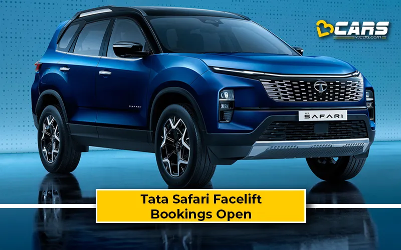 Tata Safari Facelift Bookings Open
