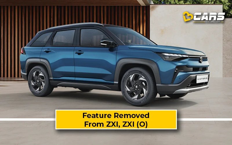 #FirstSpot: Maruti Victoris Feature Deleted: ZXI, ZXI (O) Loses Leather Upholstery