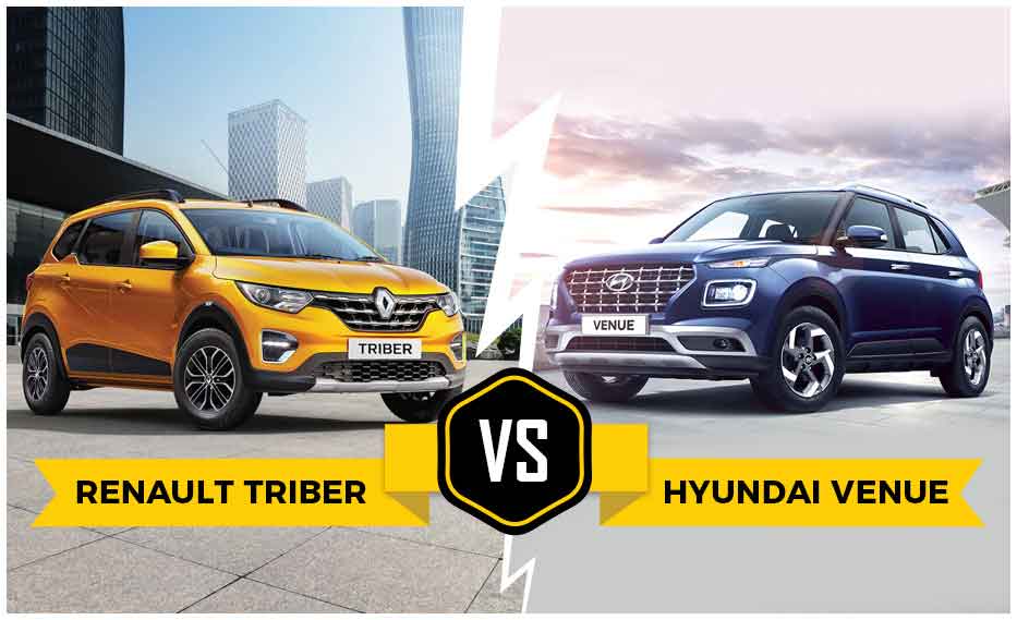 Renault Triber vs Hyundai Venue