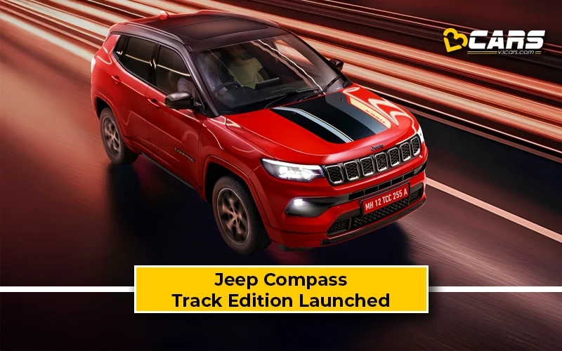 Jeep Compass Track Edition Launched At Rs. 26.78 Lakh – Gets Unique Interiors