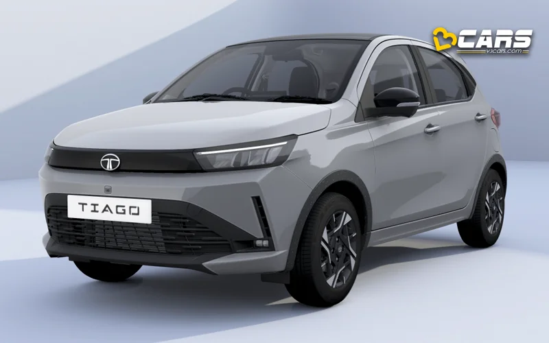 2026 Tata Tiago Facelift Light Grey Colour