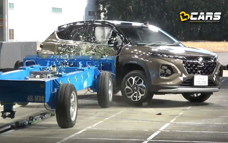 Made in india maruti fronx scores 4 star jncap safety rating