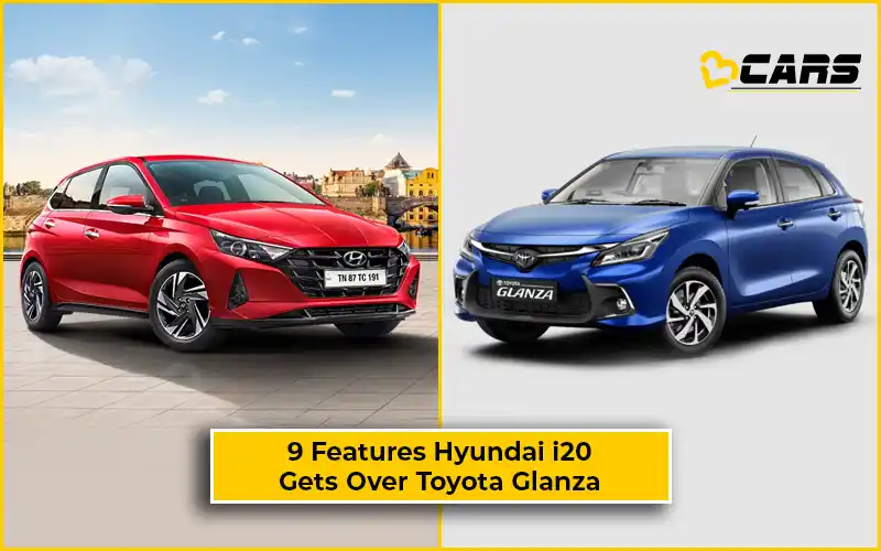 Features Hyundai i20 Gets But Are Missing In Toyota Glanza